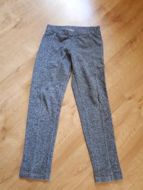 Teplaky, leginy kalhoty, h&m,134