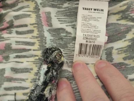 Dámské letní kalhoty zn. tally weijl, tally weijl,m