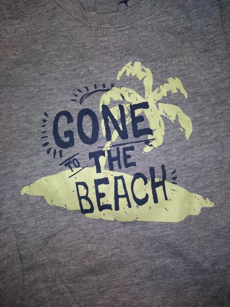 Klučičí tričko beach palmy vel. 86 - 92, lupilu,86