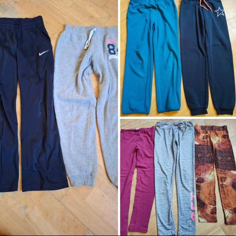 Dívčí tepláky a legíny vel 134, 140, setino,134