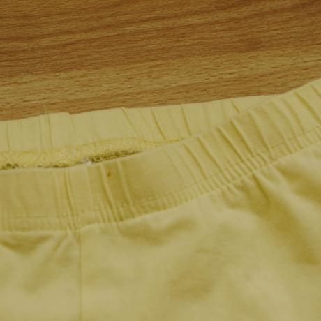 Leginy kratke svetle zlute 98/104, 98
