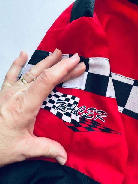 An22/ kostým závodník - v.134/140, 