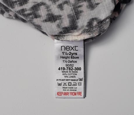 Šaty vel. 18 - 24m, next,92