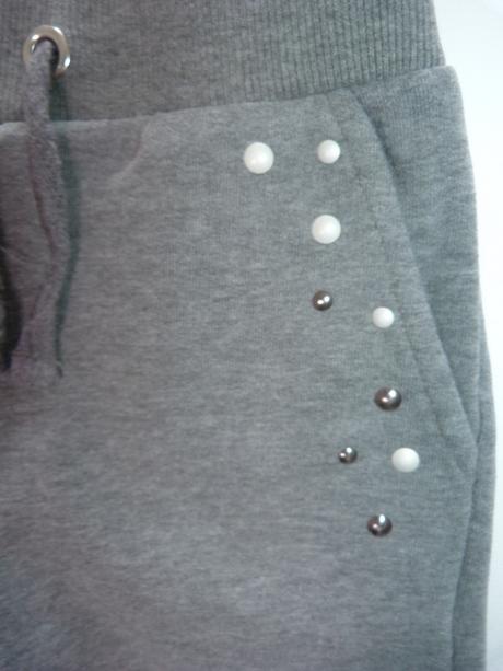 Šedé tepláky vel. 116, river island,116