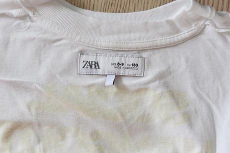 Tričko vel. 8 - 9 let, zara,134