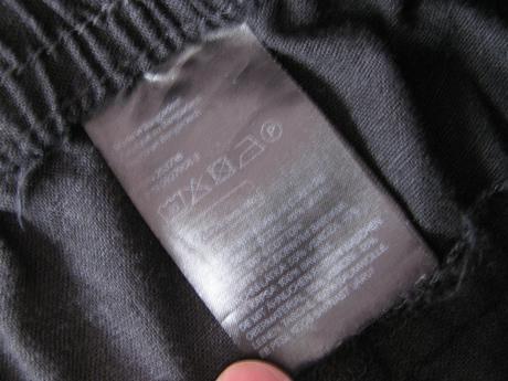 Dámské černé lněné šortky, kraťasy, h&m,s