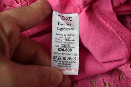 Šaty vel. 18 - 24 m, next,92