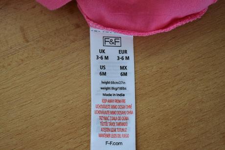 Tričko vel. 3 - 6 m, f&f,68