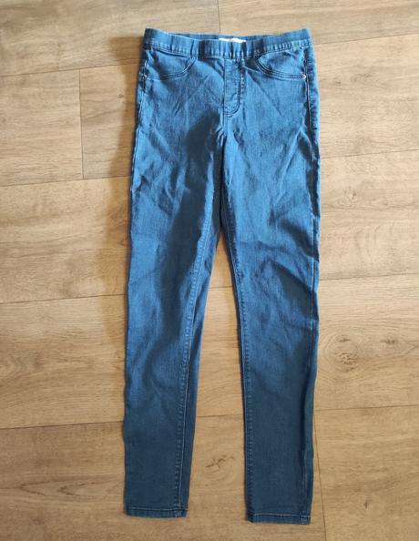 Elastické rifle, džíny cropp vel. 40, l, 40