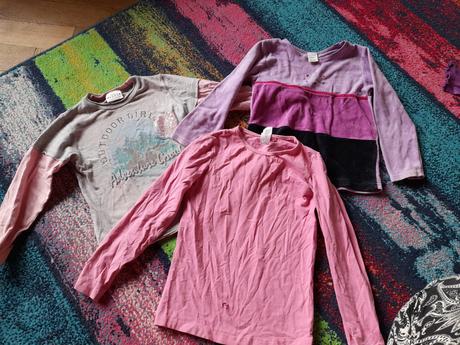 Trička věnuji zdarma 3x dlouhý rukáv, 86