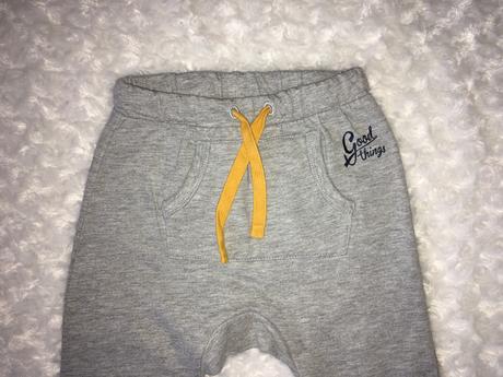 Šedé tepláky jogger h&m, h&m,86