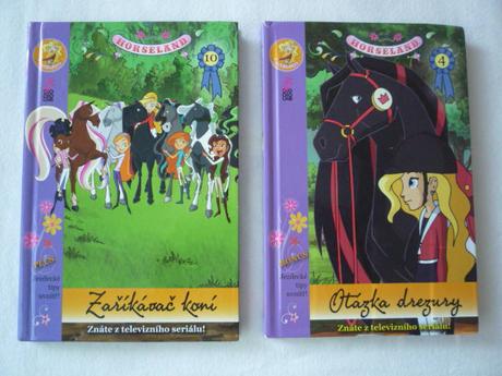 Horseland - 2 knihy zaříkavač koní a otázka drezur, 