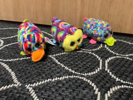 Sada mini plyšových hračiek,