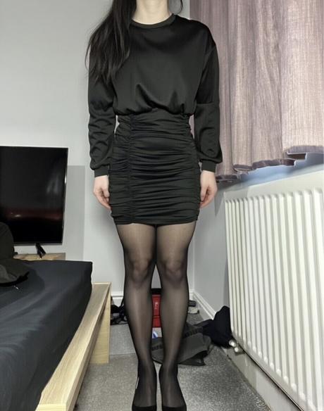 Dámské sexy šaty s řaseným vel. xl, l / m / xl