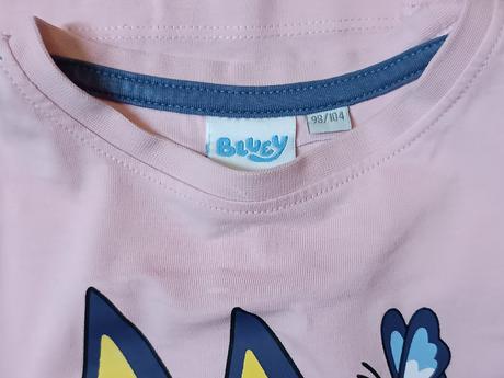 Dívčí pyžamo bluey, vel. 98/104, 98