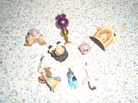 Miniatury do skříňky 8ks,