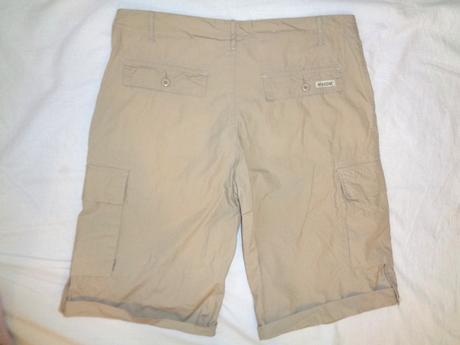 Luxusní delší přírodní kraťasy safari styl l/xl, xl