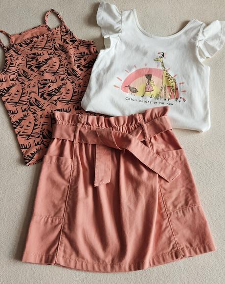 Dívčí letní trojdílný komplet, vel.134/140, pepco, pepco,134