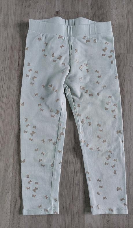 Džegíny s motýlky vel. 104, h&m,104
