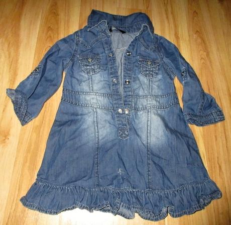 Riflové šaty, george,80