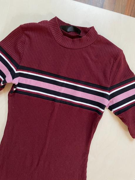 Žebrované elastické šaty, vel s, tally weijl, tally weijl,s