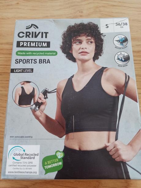 Sportovní podprsenka vel.s zn.crivit, crivit,s