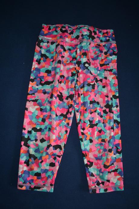 Sportovní dívčí legíny adidas,v.122/128,krátké, adidas,122