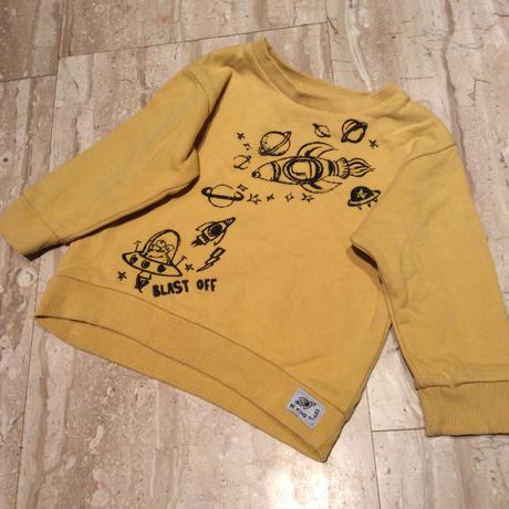 Mikina s raketou ,,vesmír" zn. nutmeg, nutmeg,86