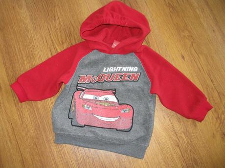 Fleesová mikina s mcqueenem, disney,86