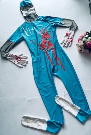 An13/ kostým elastický - v.cca s/m dámský, 