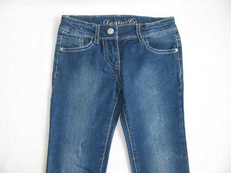 Elastické dívčí džíny, denim co,104