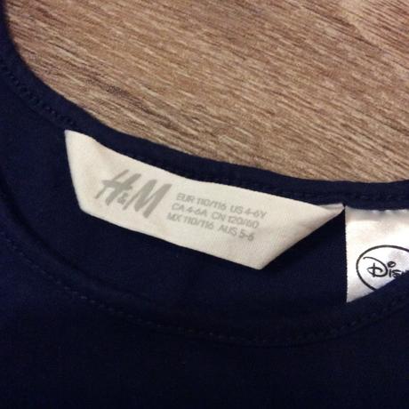 Bavlněné šaty s ,,elsou", h&m,110