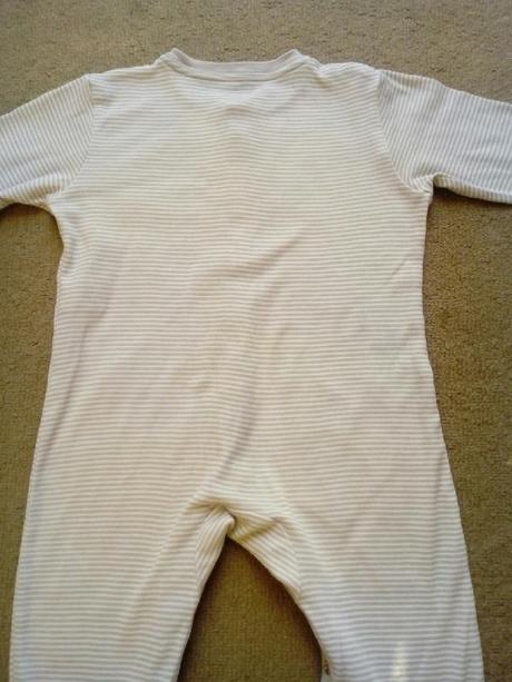Overalové pyžamo s proužkem, early days,80