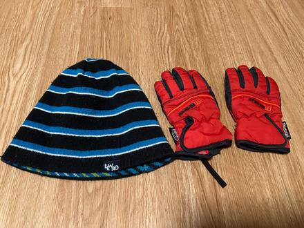 Zimní doplňky pro chlapce - vel. ca 5-6 let, lewro,116