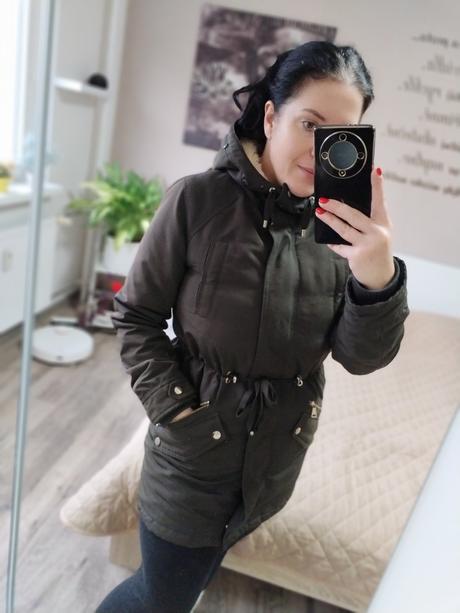 Dámský zimní kabát m/38, pimkie,m