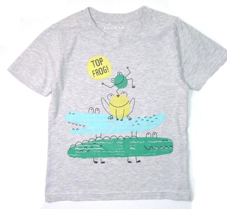 Bavlněné tričko 110/116, nutmeg,110