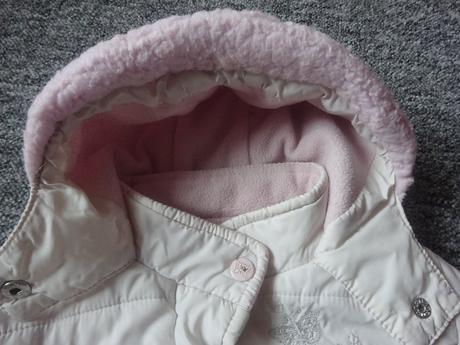 Zimní bunda s páskem, vel. 98, girl2girl,98