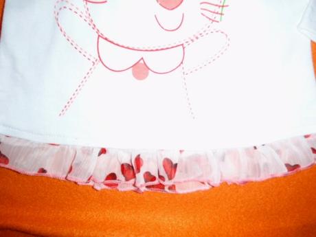 Kouzelná králíčková tunička s volánkem, 92