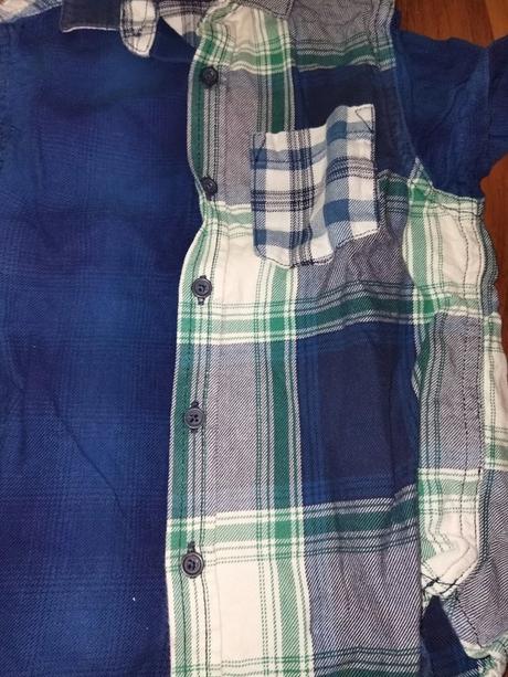 Frajerká kostkovaná letní košile 110 next, 110