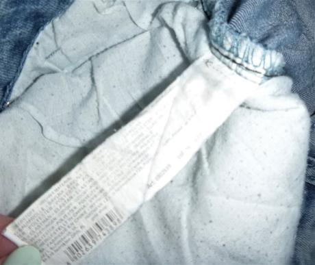 Džíny s výšivkou - vel.l, l