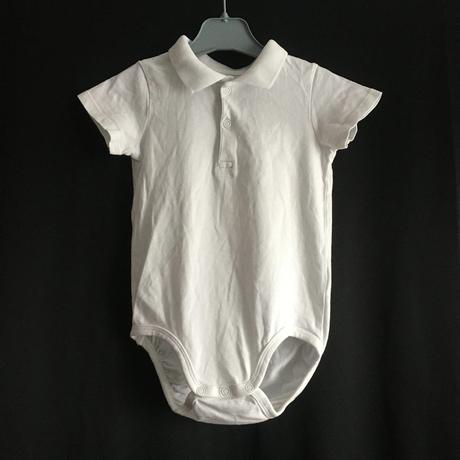 Vel. 86 bílé bodýčko s límečkem, h&m,86