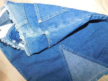 Dívčí džínová sukně, 146