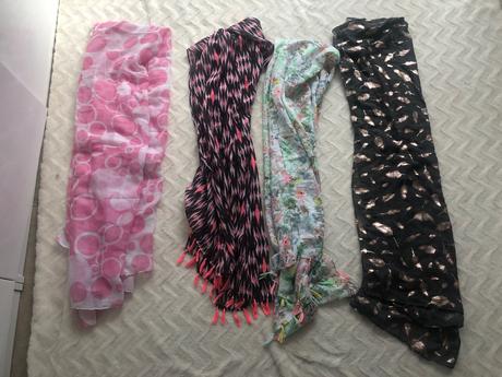 Jarní letní lehké šátky pro holky, 