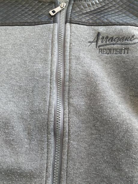 Šedá mikina s kapucí, good children,134