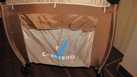 Cestovní postýlka caretero medio - hnědá, 65,120