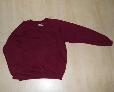 Bordo mikina - vel.116, 116