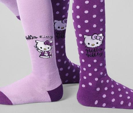 2-pack punčocháče tchibo hello kitty vel. 134/140, tchibo,134 / 140