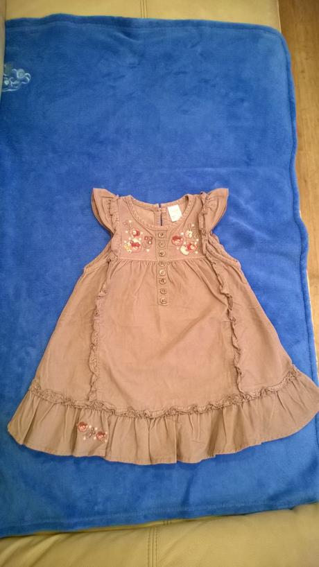 Manžestrové šaty, next, vel 86, top stav, next,86