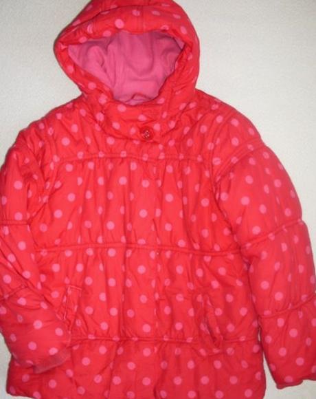 Puntíkovaná zimní bunda next, next,140