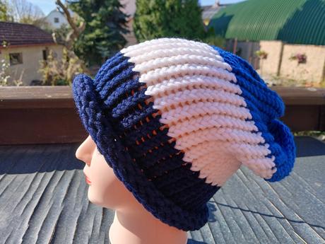 Pletené spadlé čepice (různé barvy), 36 - xxxl